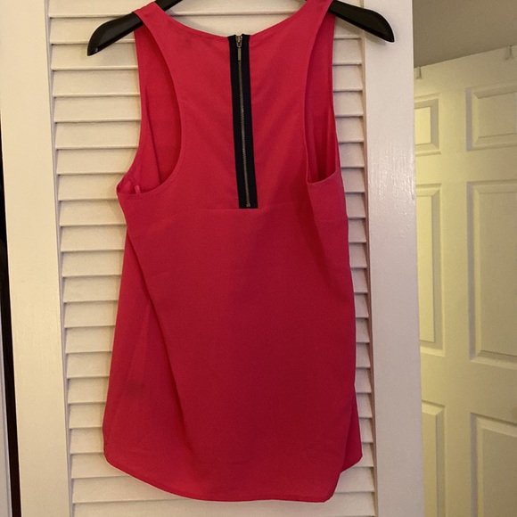 Cynthia Steffe Sleeveless Hot Pink tank - Picture 3 of 3